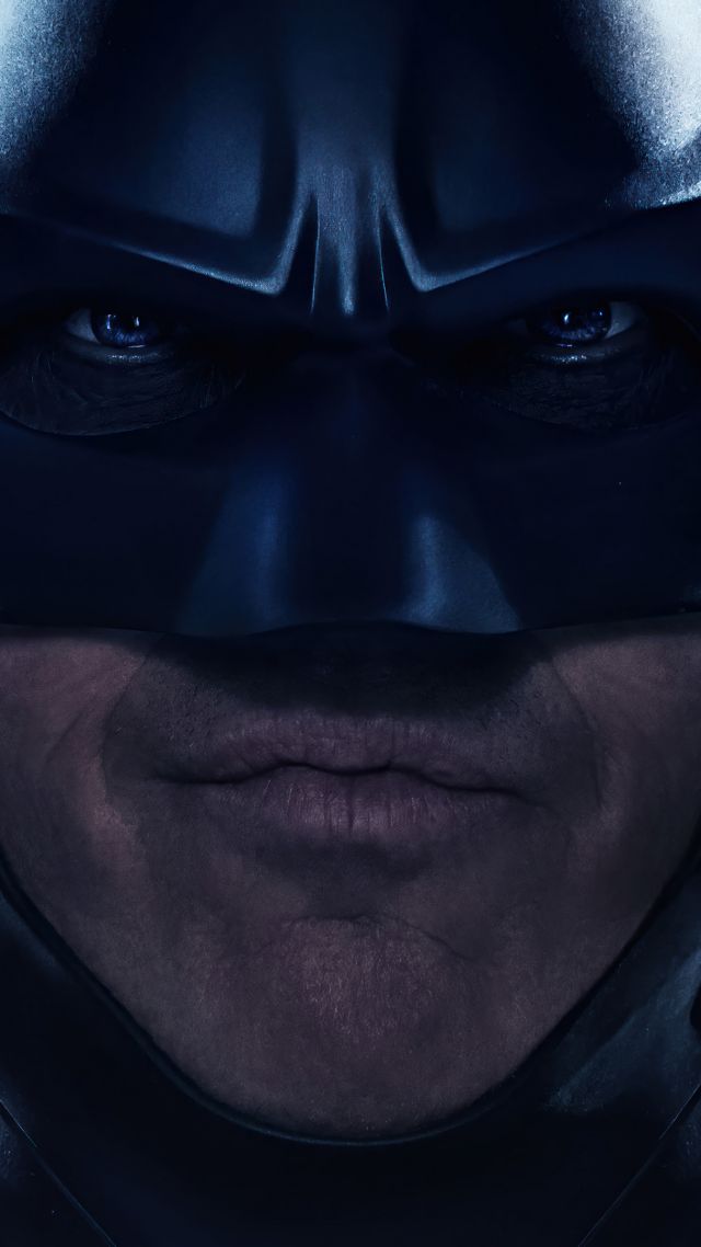 Флэш, The Flash 2023, Batman, 4K (vertical)