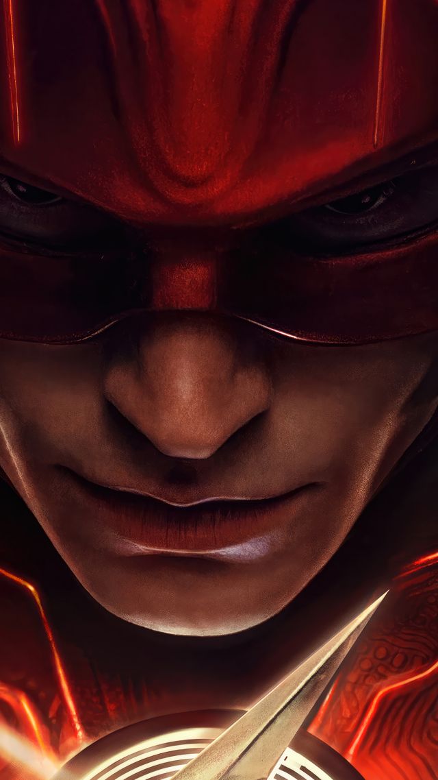 Флэш, The Flash 2023, poster, 4K (vertical)