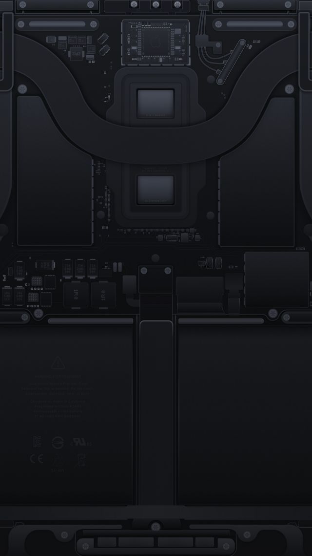 MacBook Pro 2023, schematic, 4K (vertical)
