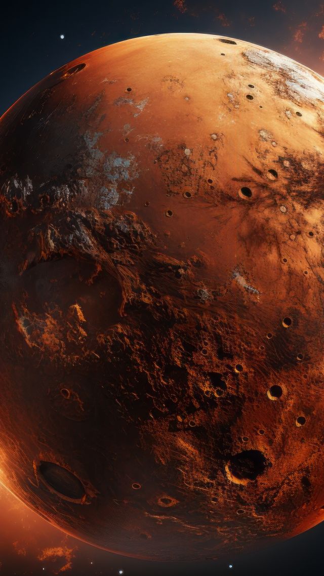 Mars, iOS 17, Space (vertical)