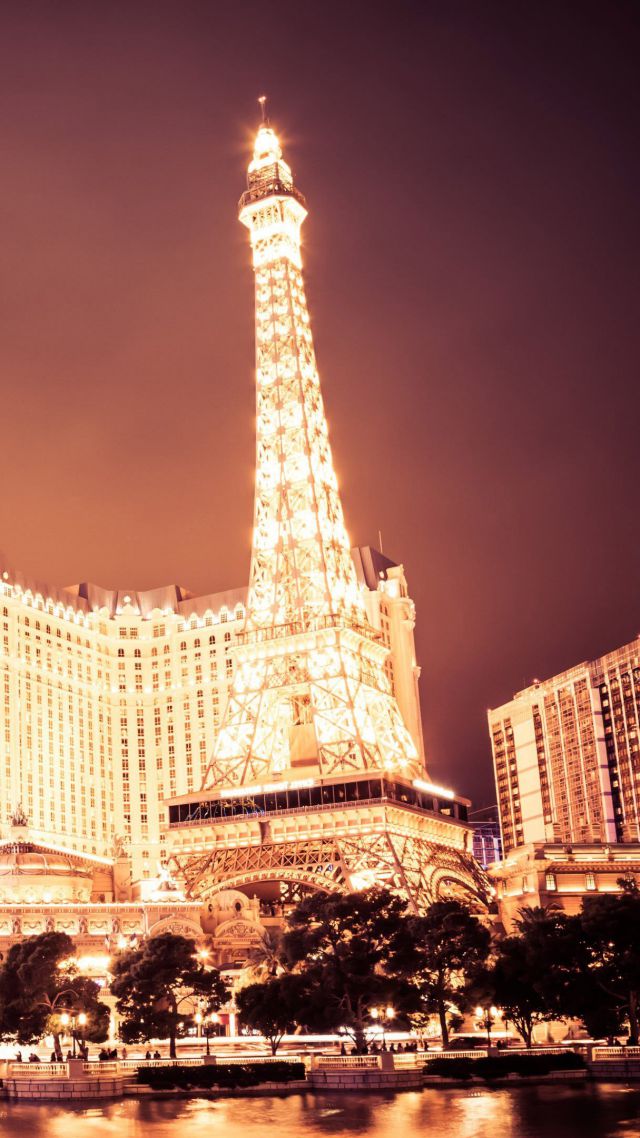 Лас-Вегас, США, ночь, путешествия, туризм, Las Vegas, USA, night, travel, tourism (vertical)