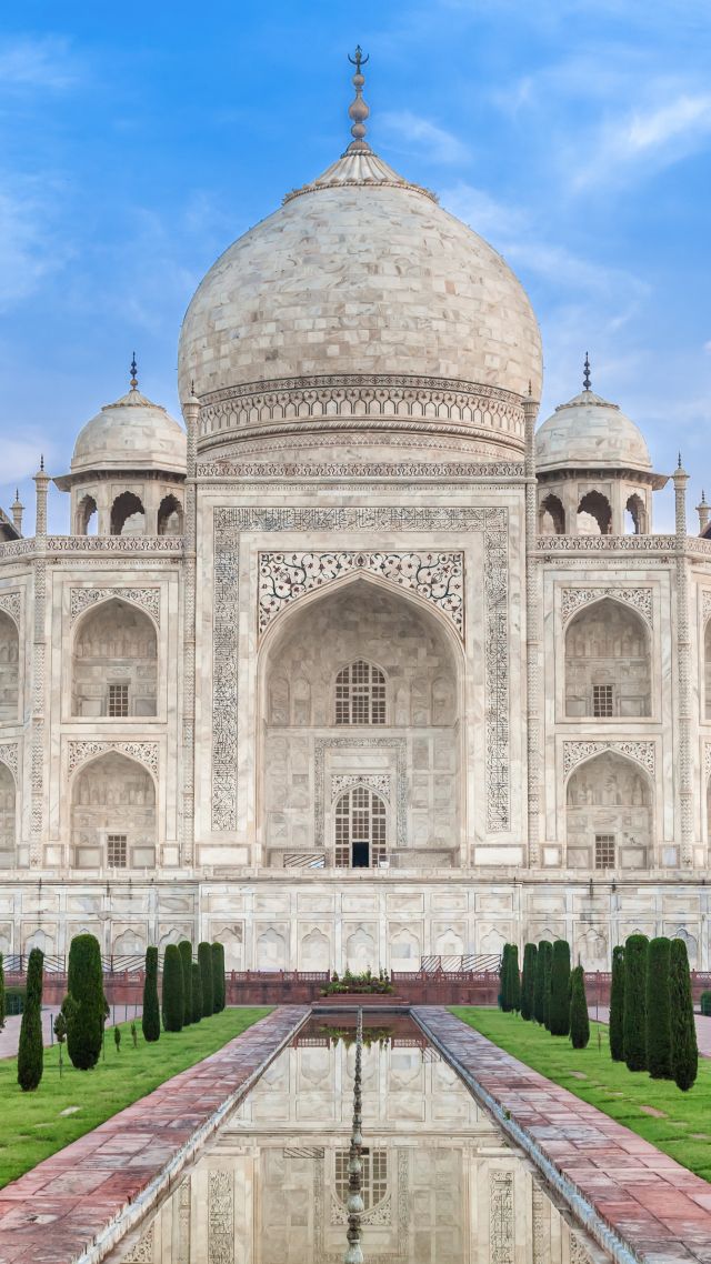 Тадж-Махал, Индия, храм, замок, путешествия, туризм, Taj Mahal, India, temple, castle, travel, tourism (vertical)