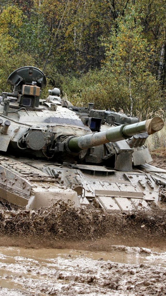 Т-80У, танк, T80-U, tank (vertical)