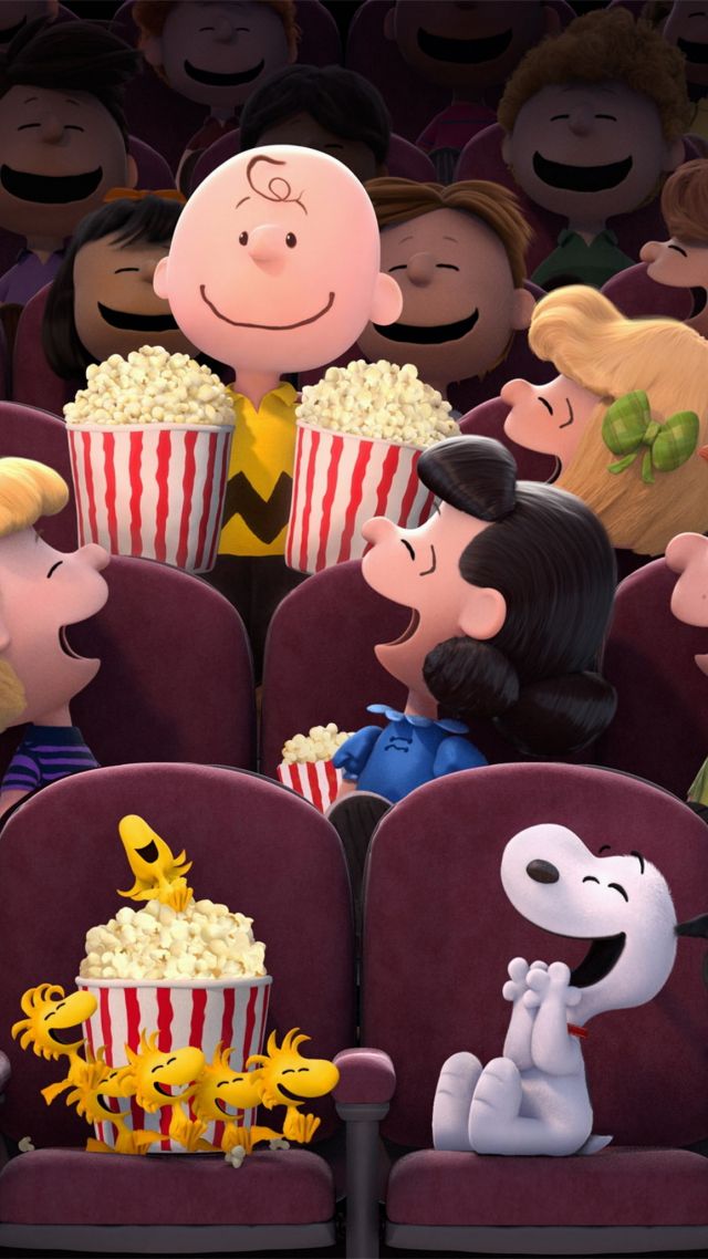 Мелочь пузатая, Снуппи, Чарли Браун, The Peanuts Movie, Snoopy, Charlie Brown (vertical)