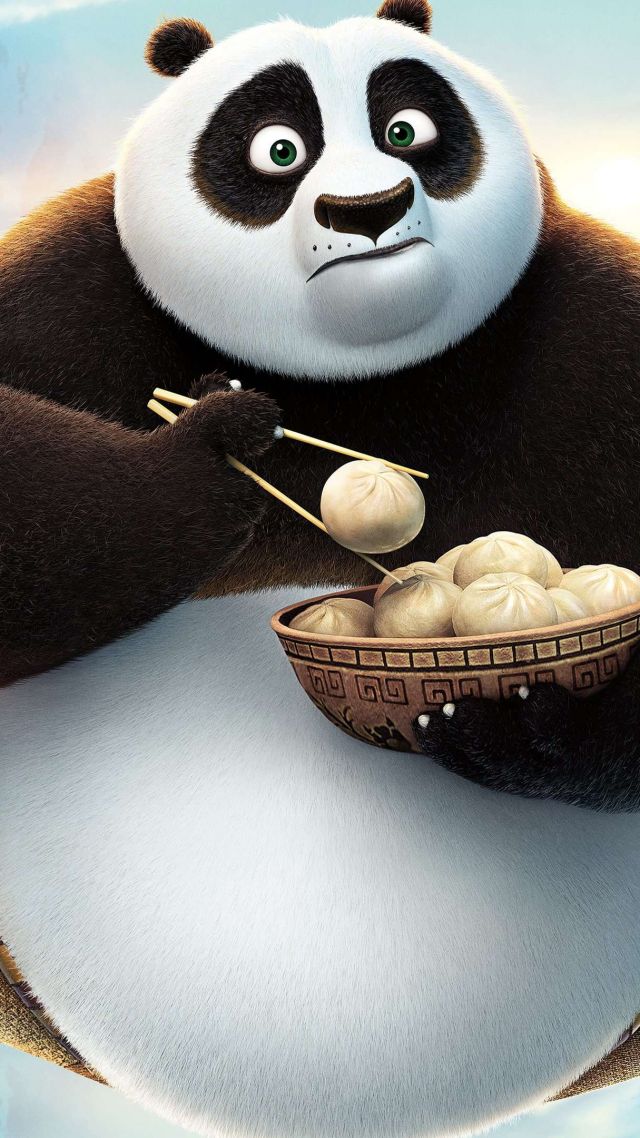 Кунг-фу Панда 3, мультфильм, Kung Fu Panda 3, Best Animation Movies, cartoon (vertical)