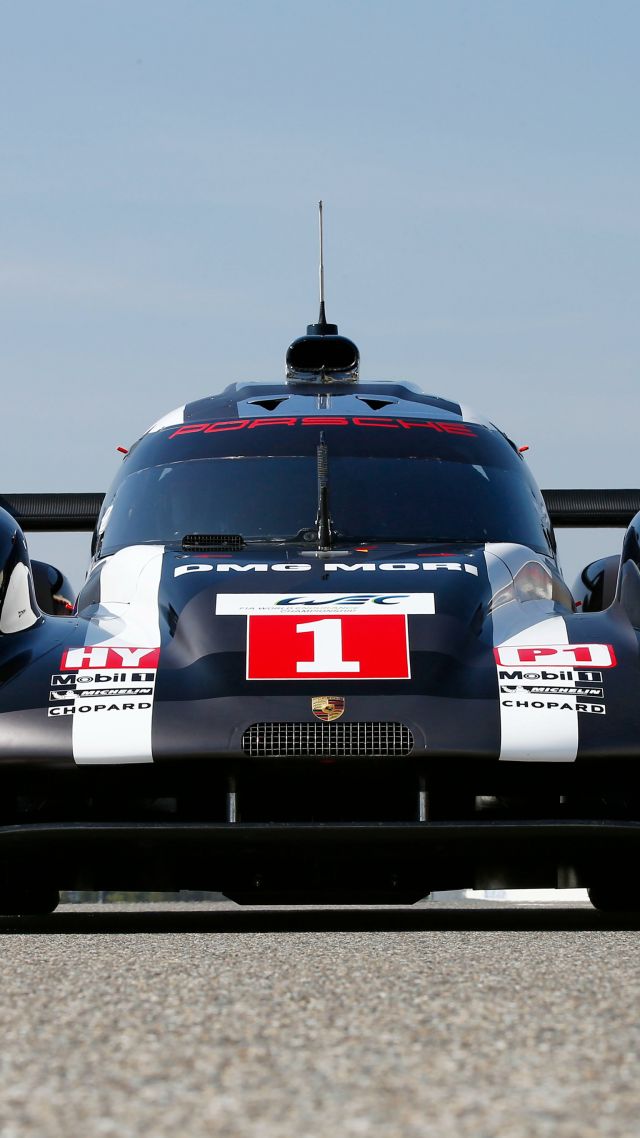Порш 919 Гибрид, супермобиль, WEC, Ле-Манс, Porsche 919 Hybrid, supercar, hybrid, WEC, Le Mans (vertical)
