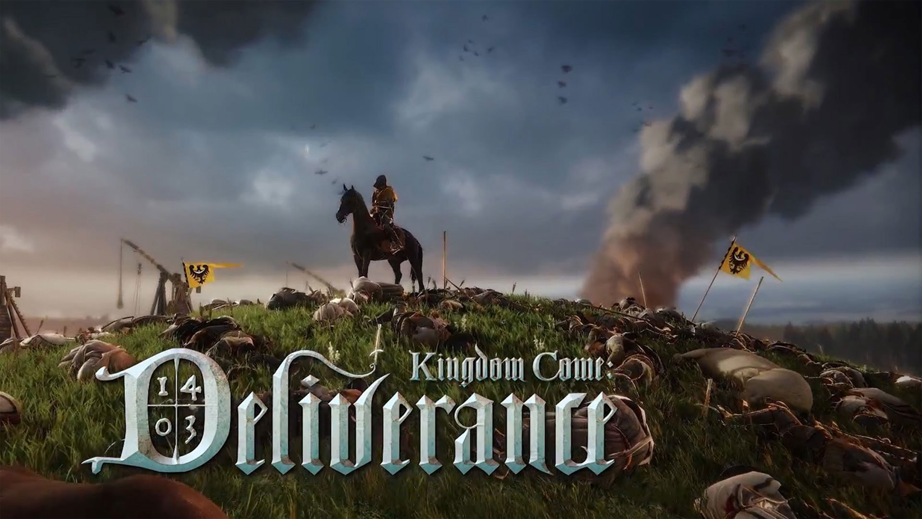 Кингдом кам кости. Игра Kingdom come: deliverance Постер. Kind of come deliverance. Kingdom come deliverance геймплей.