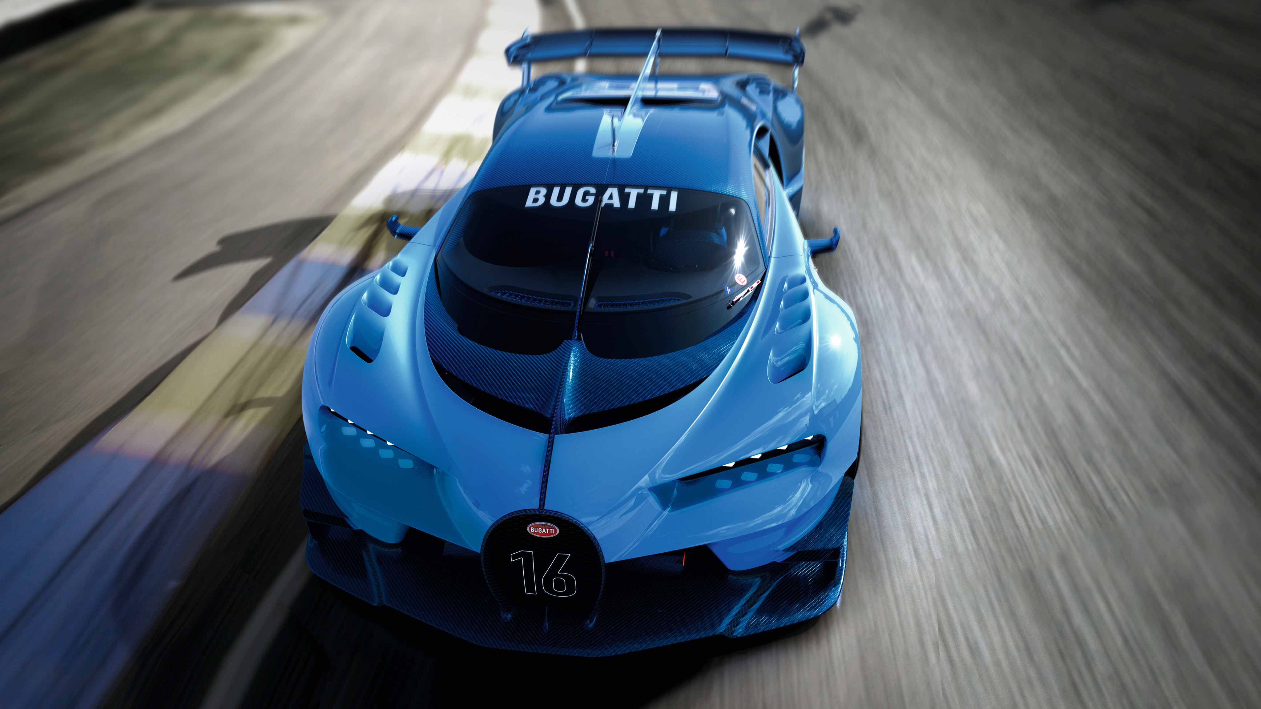 Голубой Bugatti без смс