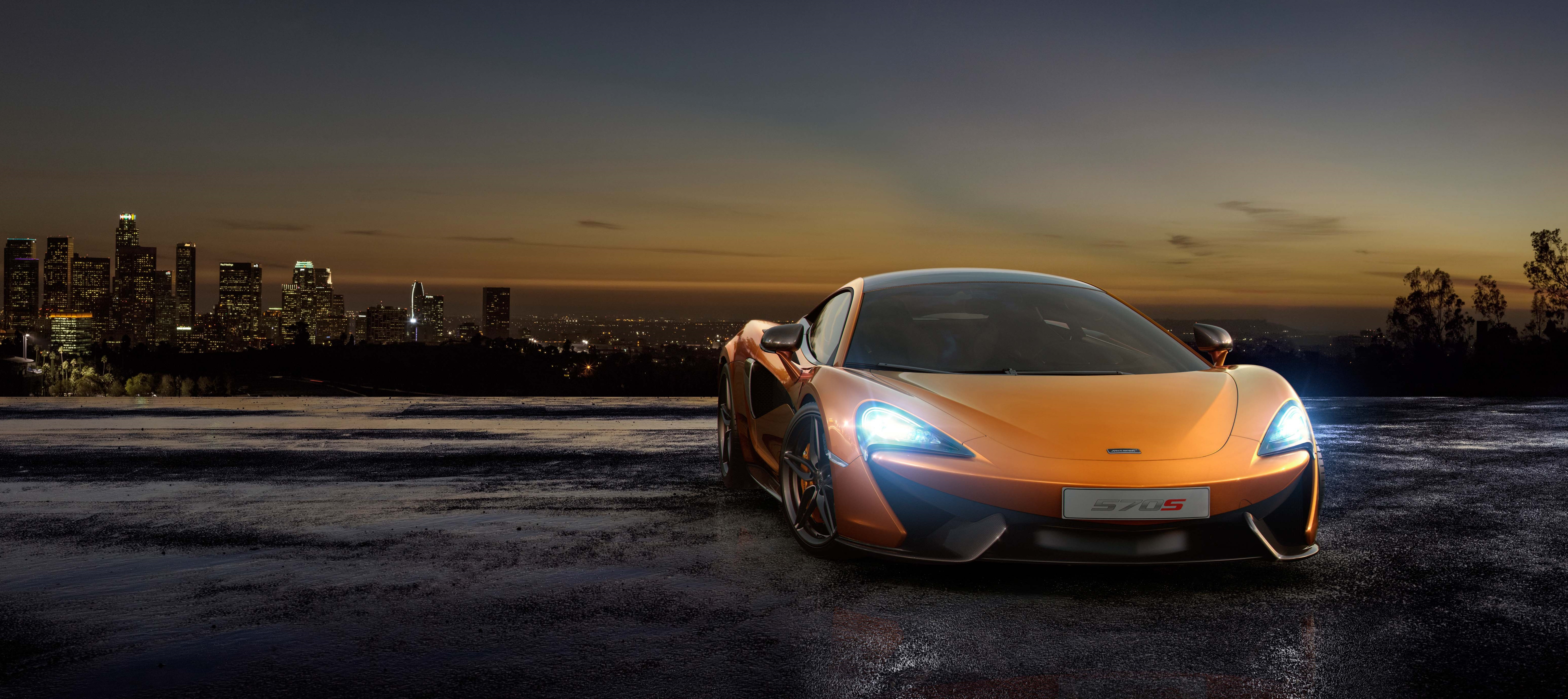 McLaren пустыня закат без смс